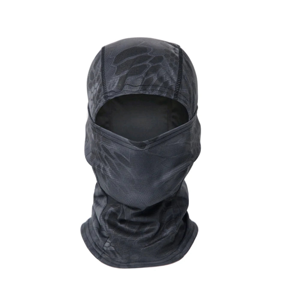 Unisex Sunscreen Breathable Camouflage Balaclava Mask Outdoor Sports Running Hiking Fishing Skiing Cycling Full Face Mask
