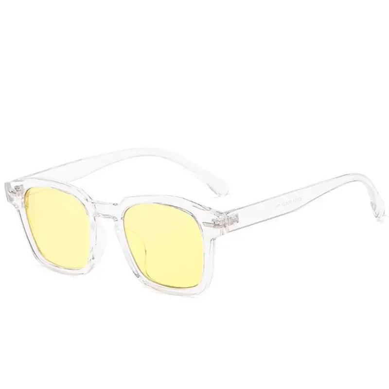 2024 Trendy Summer Fashion Goggles Retro Korean Cat Eye Women Square Sunglasses Ocean Film Ladies Outdoor UV400 Sunglasses