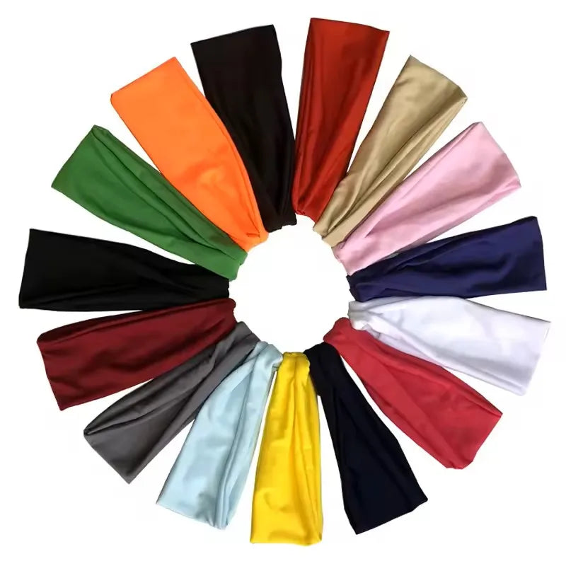 European and American sports sweatband running and fitness headband headband outdoor fitness headband