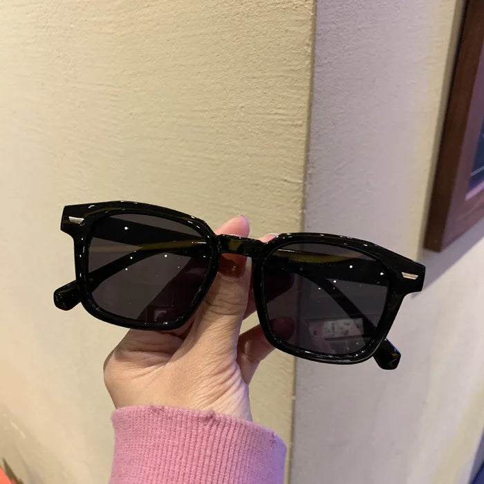 2024 RMM brand high-quality new polygon meter nail square sunglasses Fashion men hip hop glasses retro sunglasses women