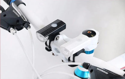 Bike Light Set Bicycle Headlight Taillight USB Rechargeable MTB Bike Front Rear Lamp Set Cycling Flashlight Bicycle Accessories