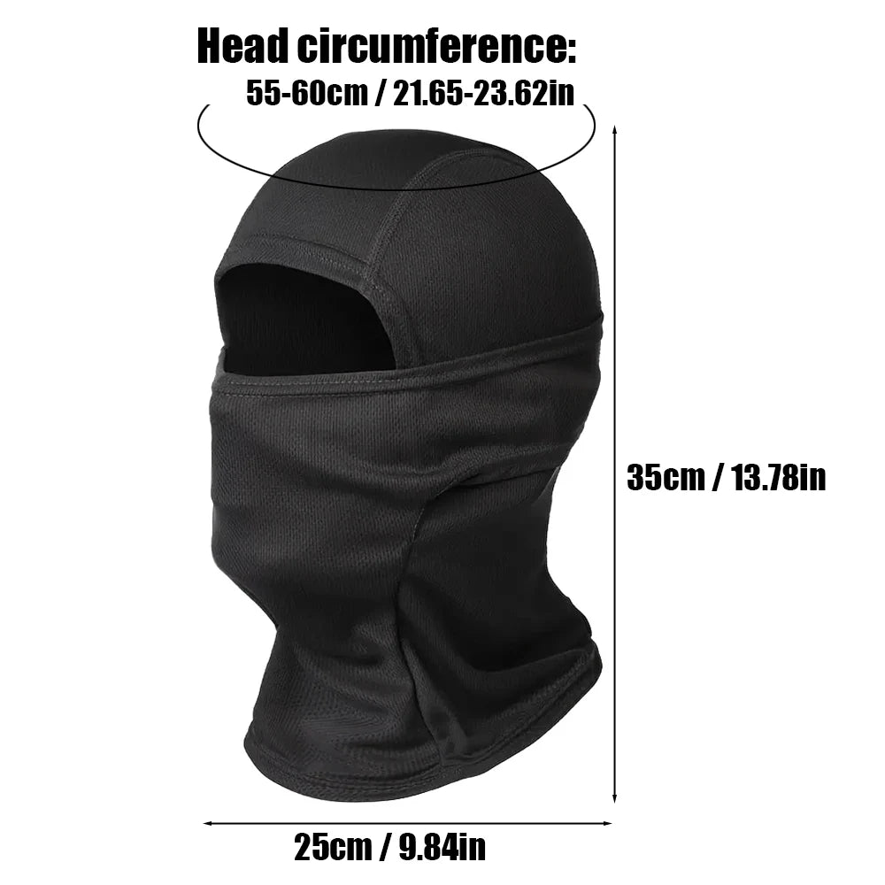 Unisex Sunscreen Breathable Camouflage Balaclava Mask Outdoor Sports Running Hiking Fishing Skiing Cycling Full Face Mask