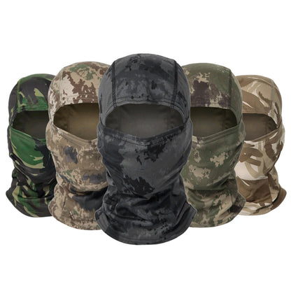 Unisex Sunscreen Breathable Camouflage Balaclava Mask Outdoor Sports Running Hiking Fishing Skiing Cycling Full Face Mask