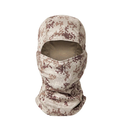 Unisex Sunscreen Breathable Camouflage Balaclava Mask Outdoor Sports Running Hiking Fishing Skiing Cycling Full Face Mask