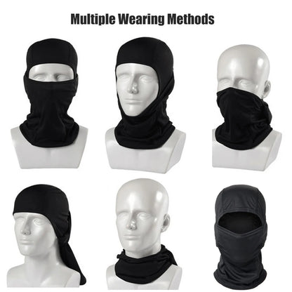 Unisex Sunscreen Breathable Camouflage Balaclava Mask Outdoor Sports Running Hiking Fishing Skiing Cycling Full Face Mask