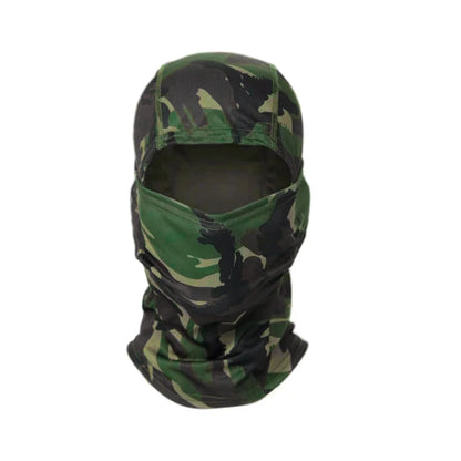Unisex Sunscreen Breathable Camouflage Balaclava Mask Outdoor Sports Running Hiking Fishing Skiing Cycling Full Face Mask