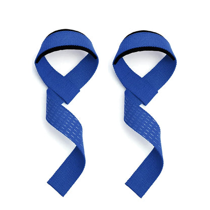 Weightlifting Straps Dropshipping 1 Pair Lifting Wrist Anti-Slip Silicone Strength Training Strap Hand Grips Wrist Support