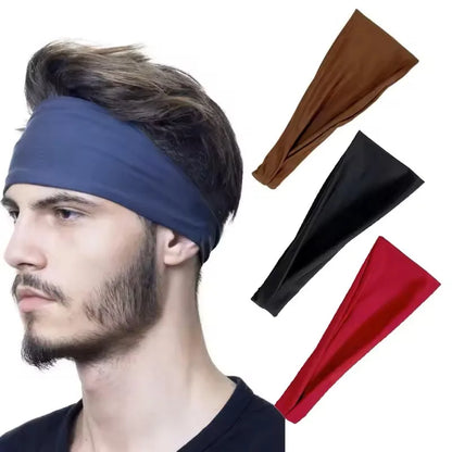 European and American sports sweatband running and fitness headband headband outdoor fitness headband