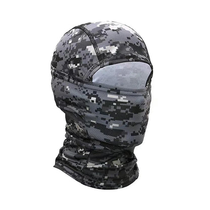 Unisex Sunscreen Breathable Camouflage Balaclava Mask Outdoor Sports Running Hiking Fishing Skiing Cycling Full Face Mask