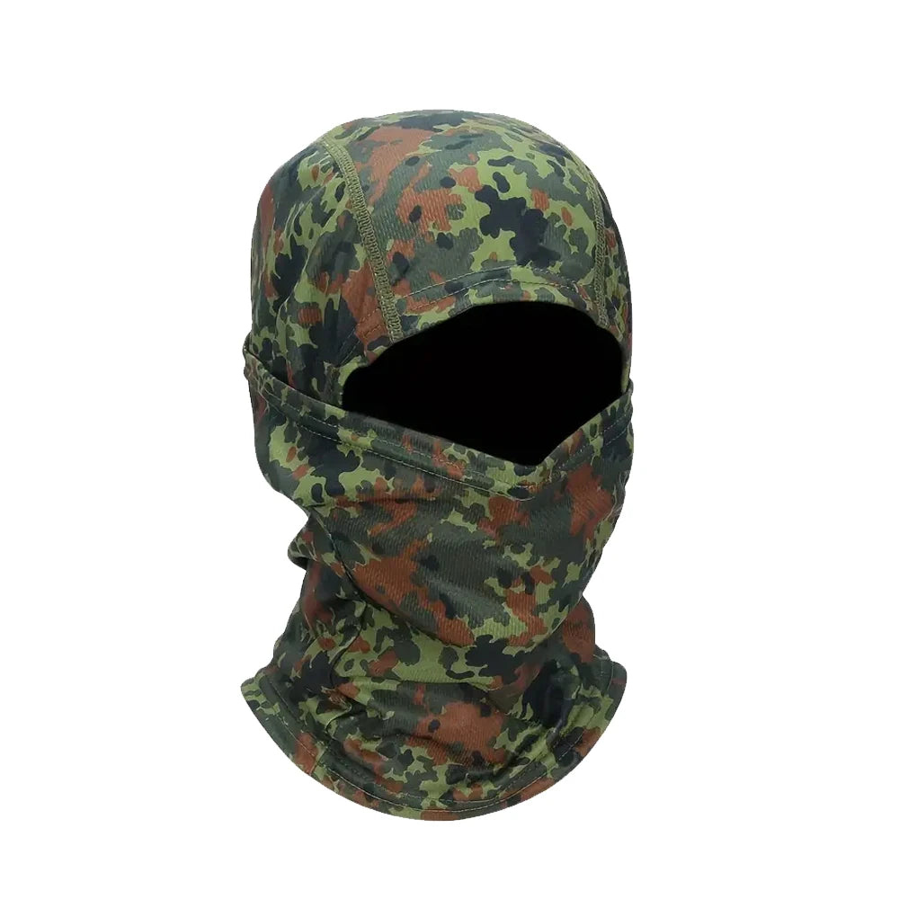 Unisex Sunscreen Breathable Camouflage Balaclava Mask Outdoor Sports Running Hiking Fishing Skiing Cycling Full Face Mask