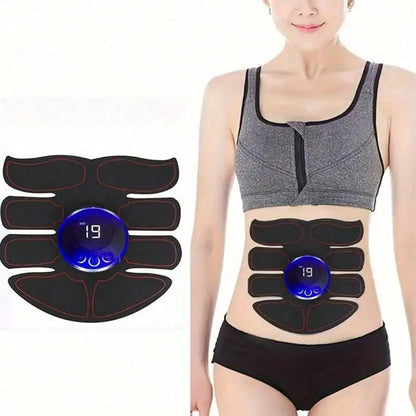 EMS Abdominal Muscle Stimulator Fitness ABS Arm Training Patches Muscle Exercise Instrument USB Charging Home Men