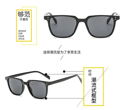 선글라스 Leopard Dark Green Square Sunglasses Man Shades Male Sun Glasses Очки Brand Designer Travel Vintage Oculos De Sol
