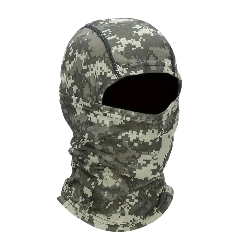 Unisex Sunscreen Breathable Camouflage Balaclava Mask Outdoor Sports Running Hiking Fishing Skiing Cycling Full Face Mask