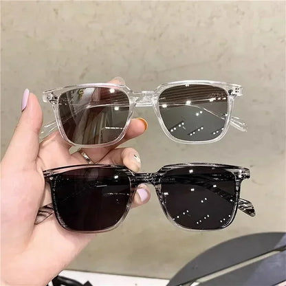 선글라스 Leopard Dark Green Square Sunglasses Man Shades Male Sun Glasses Очки Brand Designer Travel Vintage Oculos De Sol