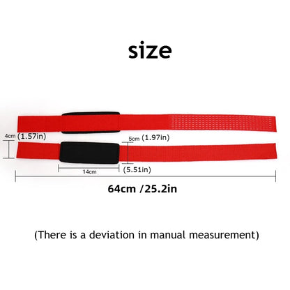 Weightlifting Straps Dropshipping 1 Pair Lifting Wrist Anti-Slip Silicone Strength Training Strap Hand Grips Wrist Support