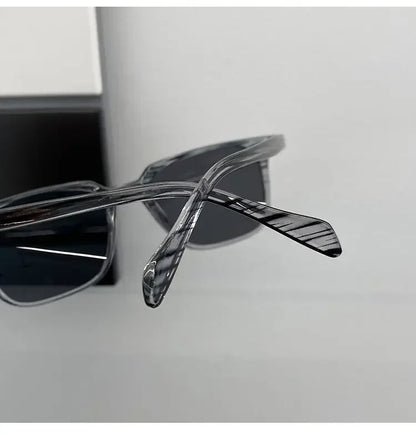 선글라스 Leopard Dark Green Square Sunglasses Man Shades Male Sun Glasses Очки Brand Designer Travel Vintage Oculos De Sol