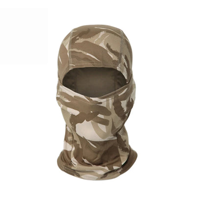 Unisex Sunscreen Breathable Camouflage Balaclava Mask Outdoor Sports Running Hiking Fishing Skiing Cycling Full Face Mask