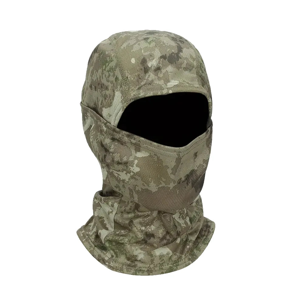 Unisex Sunscreen Breathable Camouflage Balaclava Mask Outdoor Sports Running Hiking Fishing Skiing Cycling Full Face Mask