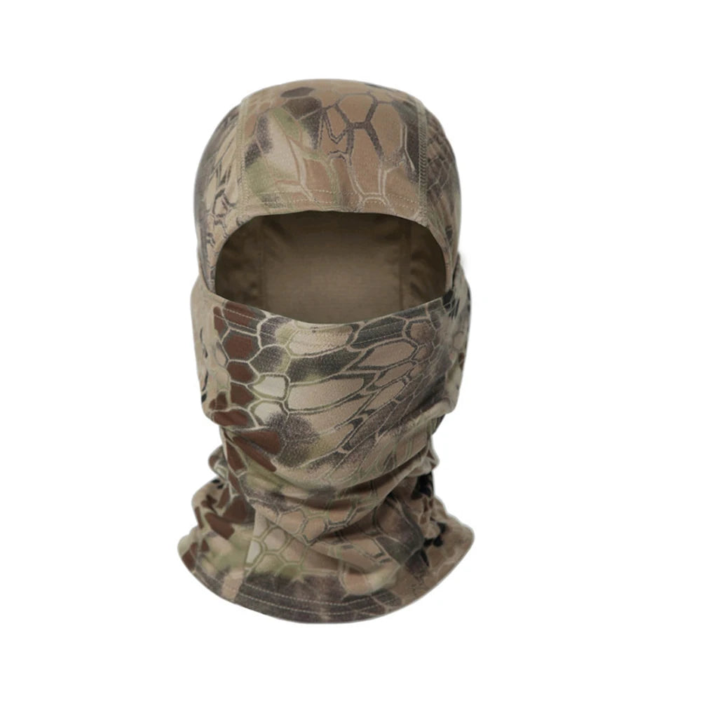 Unisex Sunscreen Breathable Camouflage Balaclava Mask Outdoor Sports Running Hiking Fishing Skiing Cycling Full Face Mask